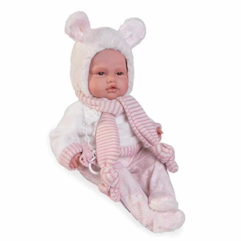 Muñecas Antonio Juan Muñecas^ Babydoo Palabritas Con Capota Y Sonido 50 Cm