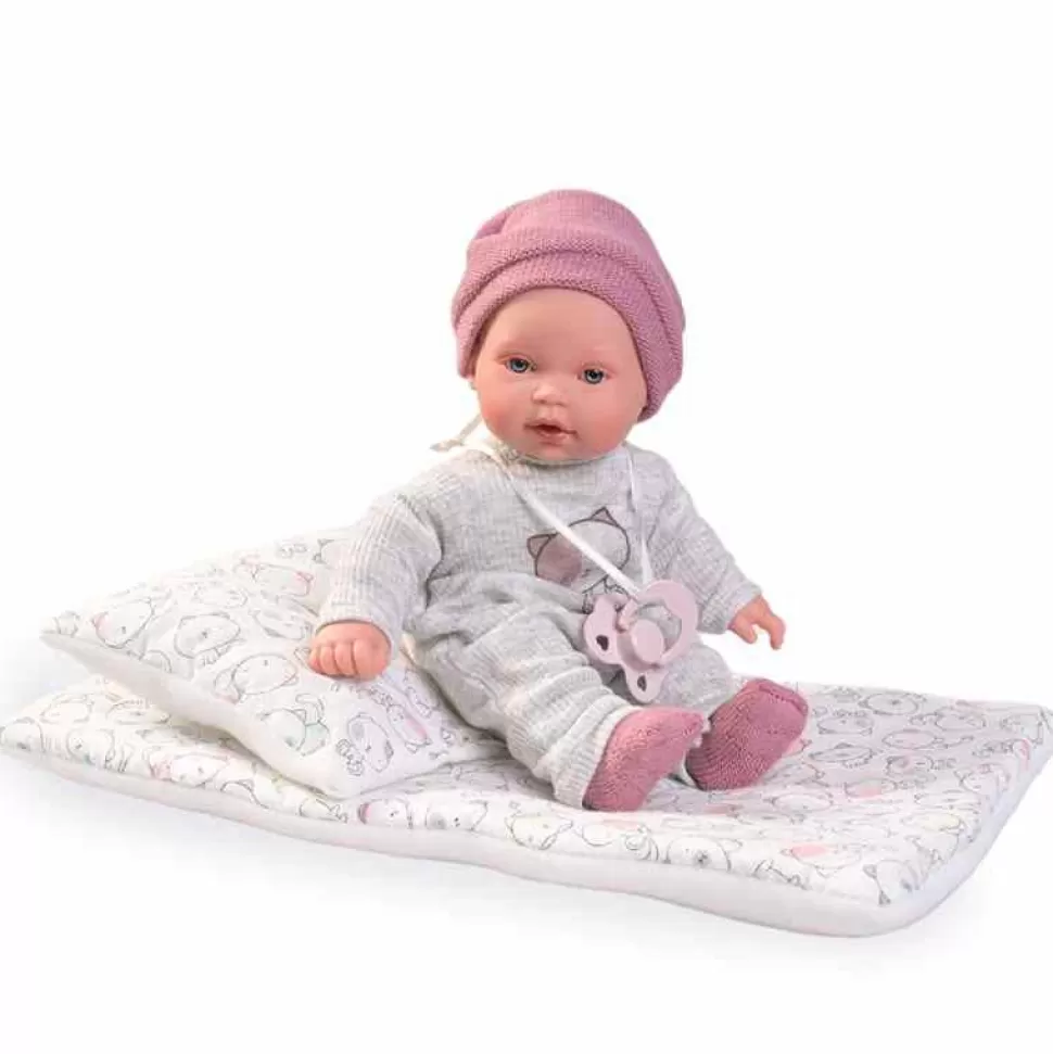 Muñecas Antonio Juan Kika Lagrimitas En Su Camita Con Sonido 27 Cm* Muñecas