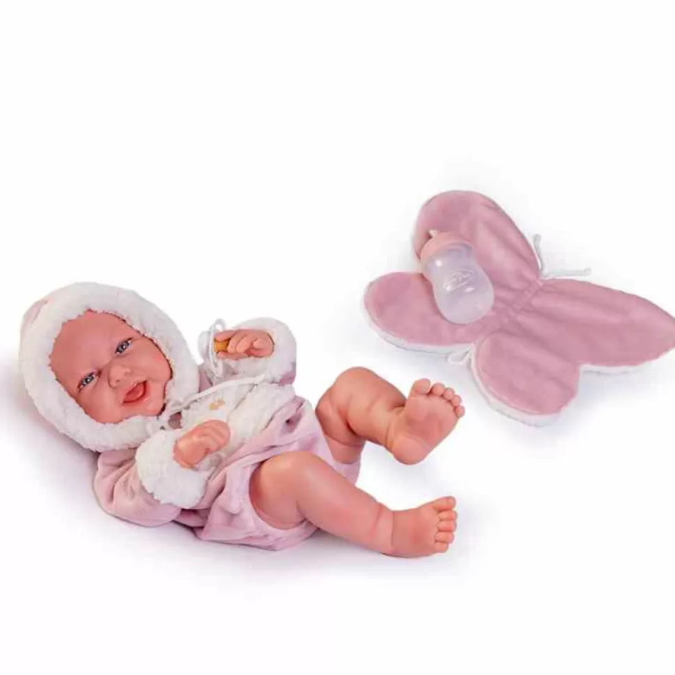 Muñecas Antonio Juan Muñecas^ Recien Nacida Carla Con Toallita 42 Cm