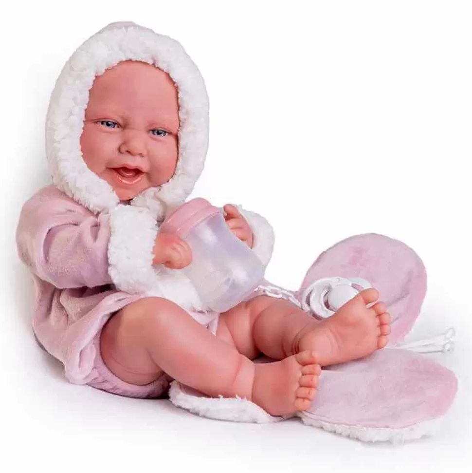 Muñecas Antonio Juan Muñecas^ Recien Nacida Carla Con Toallita 42 Cm