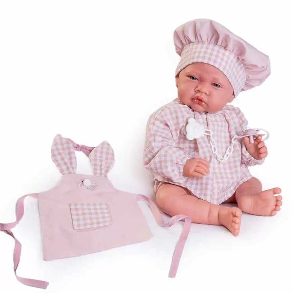 Muñecas Antonio Juan Recien Nacida Cocinera Con Delantal 42 Cm* Muñecas