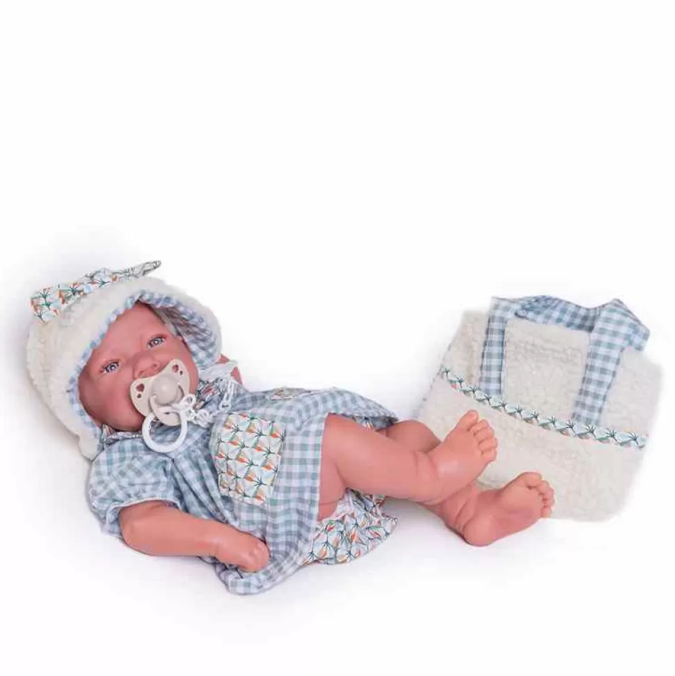 Muñecas Antonio Juan Recien Nacida Con Bolsito De Borreguillo 42 Cm* Muñecas