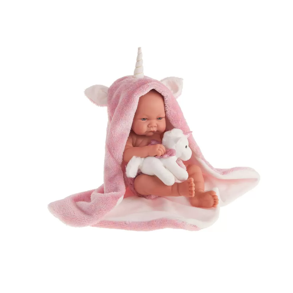 Muñecas Antonio Juan Muñecas^ Recien Nacida Nica Unicornio