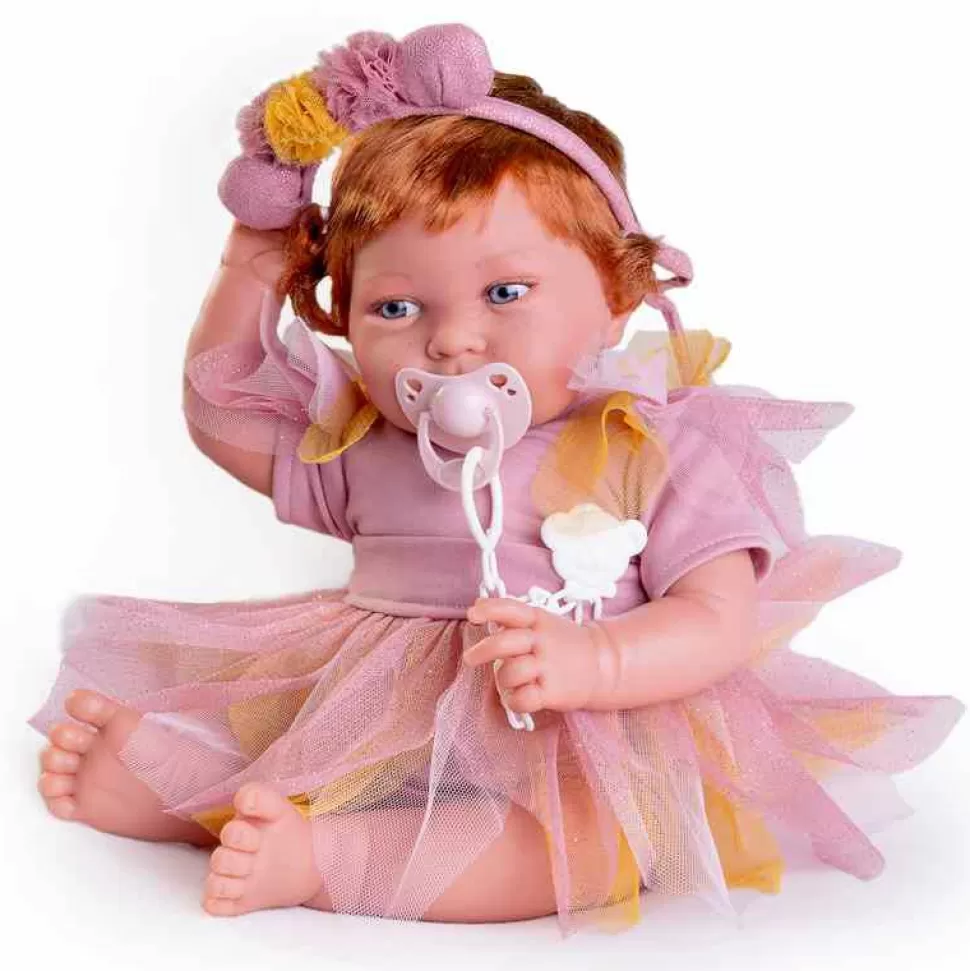 Muñecas Antonio Juan Muñecas^ Recien Nacida Pipa Hada Con Diadema 42Cm