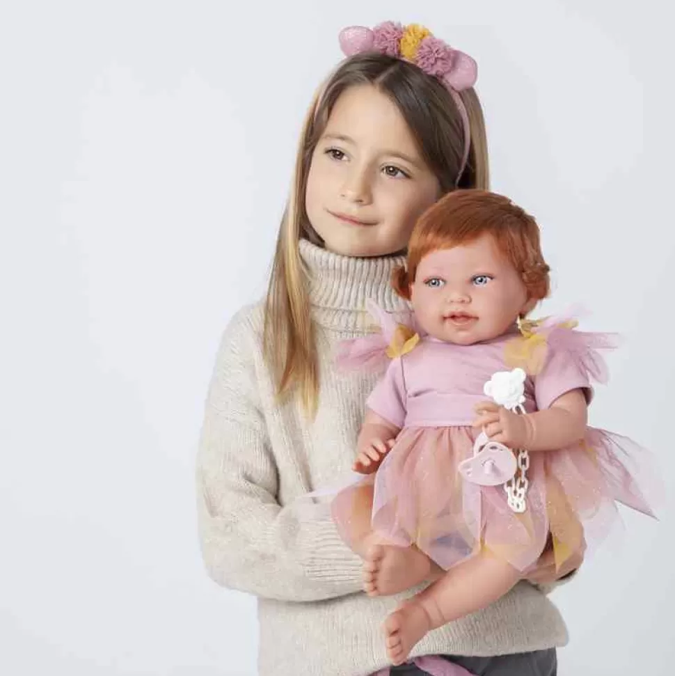 Muñecas Antonio Juan Muñecas^ Recien Nacida Pipa Hada Con Diadema 42Cm