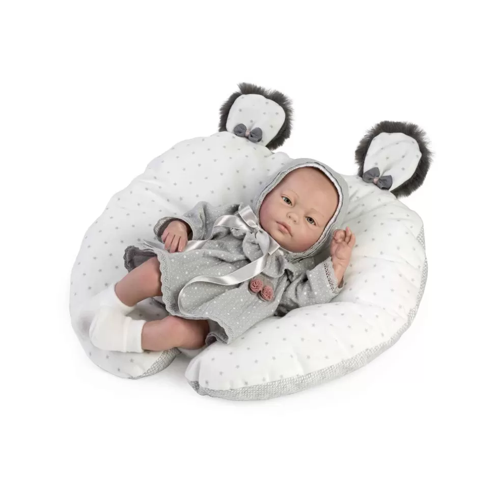 Muñecas Guca Muñecas^ Reborn Prematura Manuela Sin Pelo 38 Cm