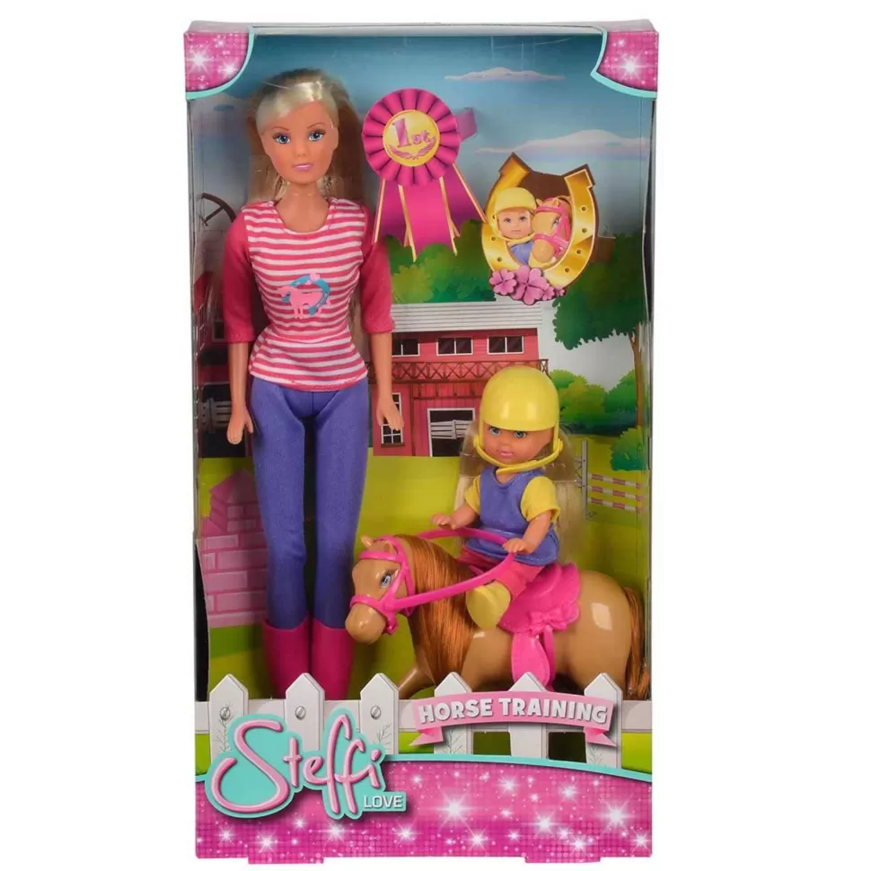 Steffi Love Muneca Profesora De Equitacion Con Muneca Evi* Muñecas