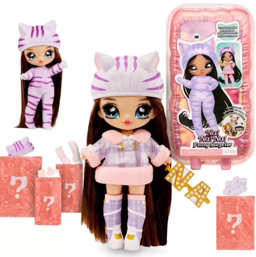 Na! Na! Na! Surprise Muñecas^Na! Na! Na! Muneca Fuzzy Surprise - Tabby Cat Girl (Chica Gato Tabby)