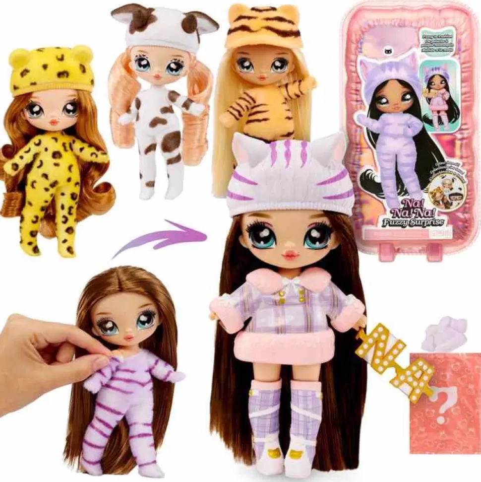 Na! Na! Na! Surprise Muñecas^Na! Na! Na! Muneca Fuzzy Surprise - Tabby Cat Girl (Chica Gato Tabby)