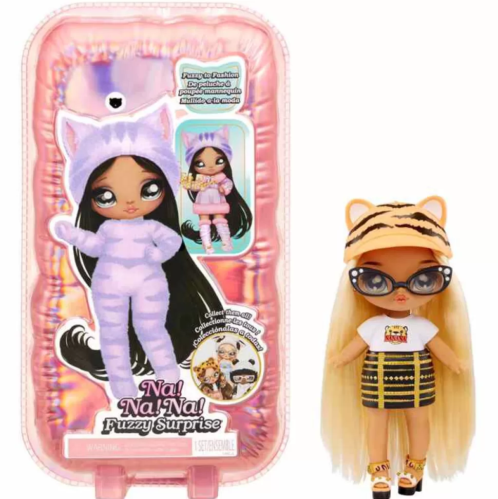 Na! Na! Na! Surprise Muñecas^Na! Na! Na! Muneca Fuzzy Surprise - Tiger Girl (Chica Tigre)