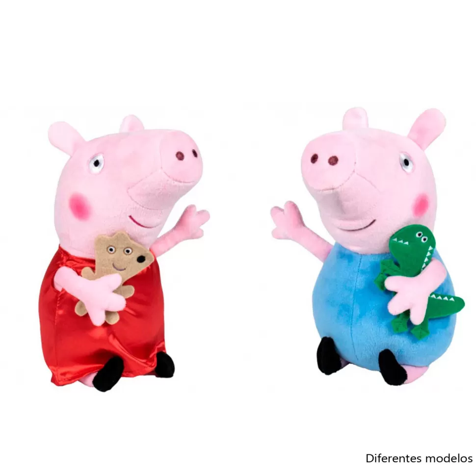 Aviones Peluche Eco Peppa Pig O Gorge Con Juguete 20 Cm Diferentes Modelos* Peluches