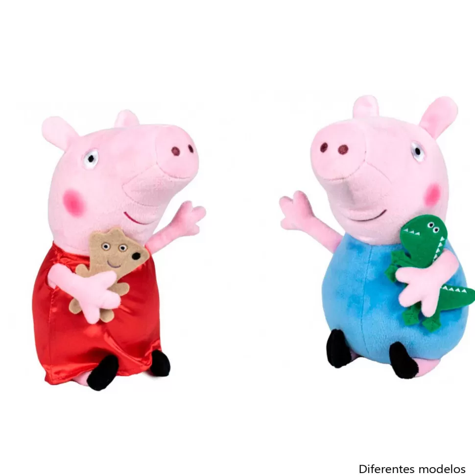 Fanboy & Chum Chum Peluche Eco Peppa Pig O Gorge Con Juguete 27 Cm Diferentes Modelos* Peluches