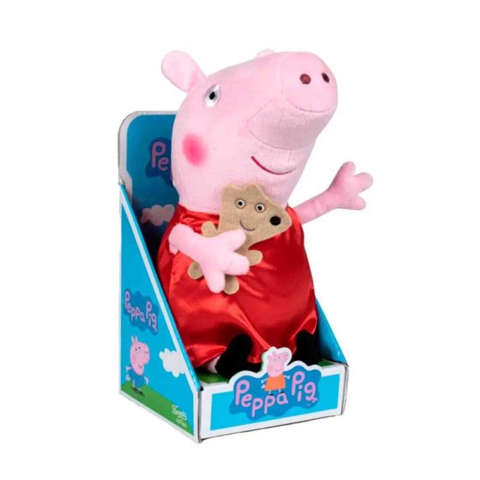 Fanboy & Chum Chum Peluche Eco Peppa Pig O Gorge Con Juguete 27 Cm Diferentes Modelos* Peluches