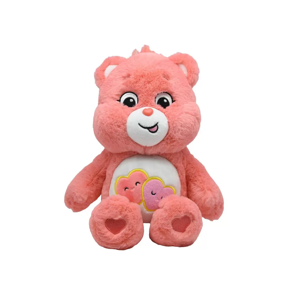 Osos Amorosos Peluche Osos Coral Corazones 36 Cm* Peluches