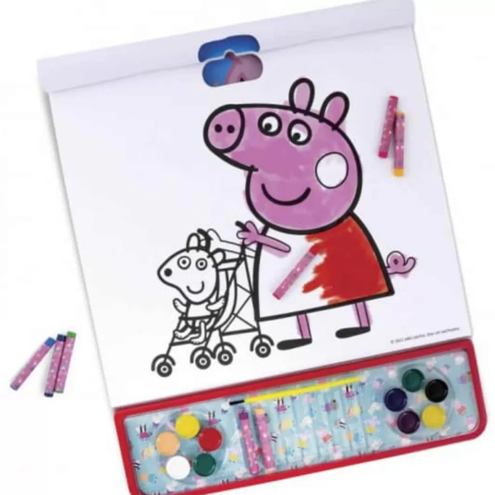 Peppa Pig Manualidades^ Libro De Colorear Giga Block 4 En 1