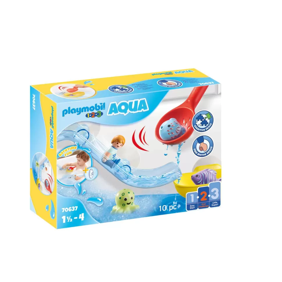 Playmobil Juegos De Construcción^ 1.2.3 Diversion En La Pesca Con Animales Del Mar