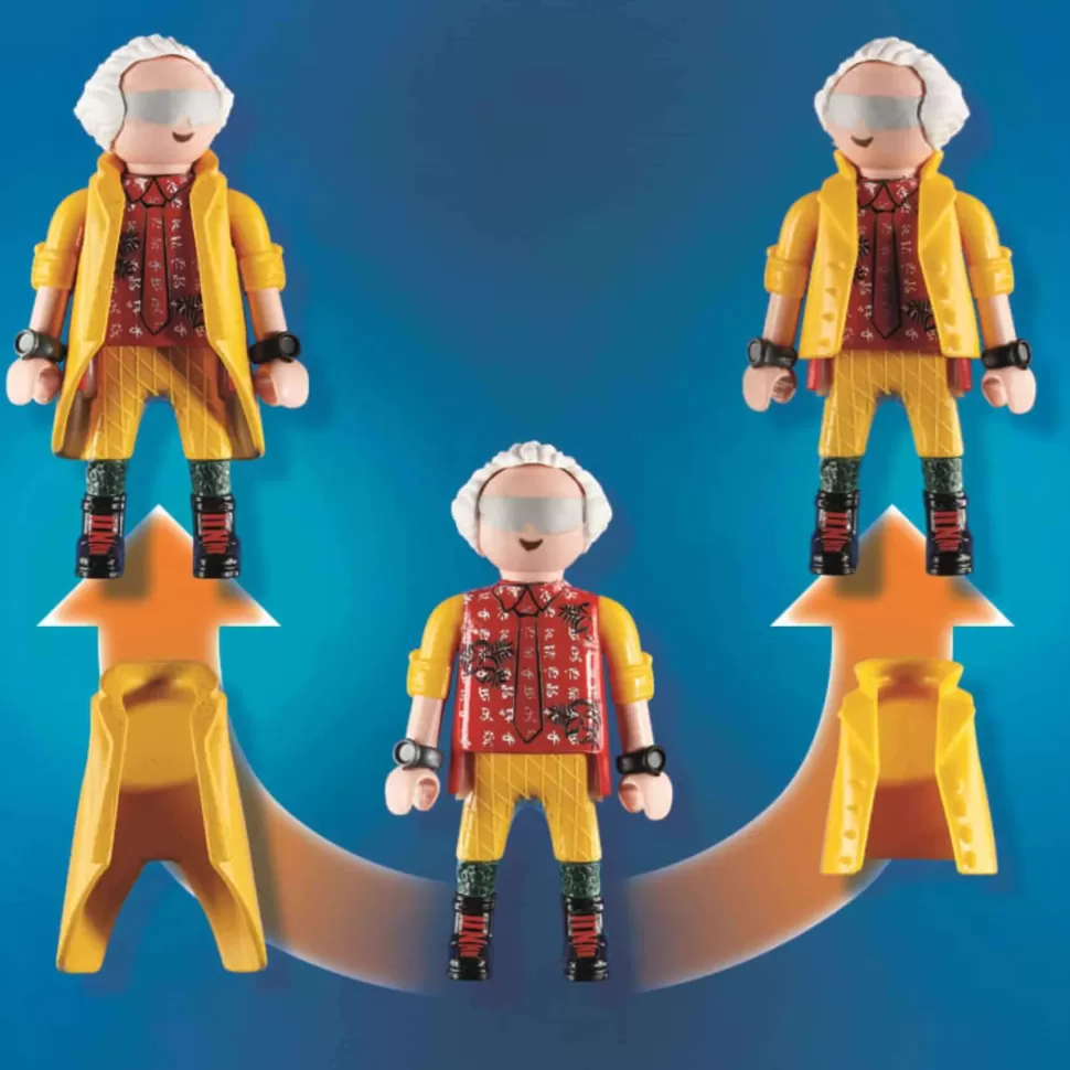 Playmobil Juegos De Construcción^ Back To The Future Parte Ii Persecucion En Monopatin 70634