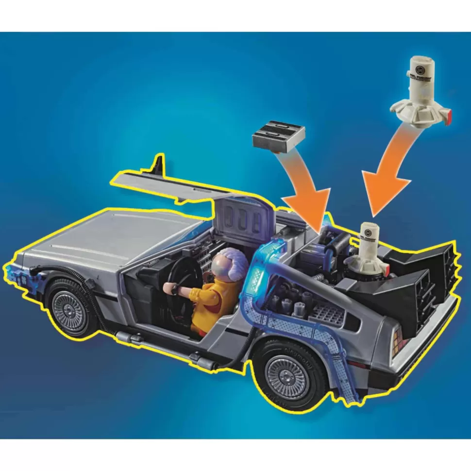 Playmobil Juegos De Construcción^ Back To The Future Parte Ii Persecucion En Monopatin 70634