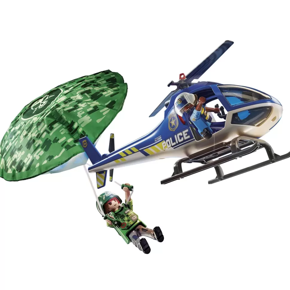Playmobil Juegos De Construcción^ City Action Helicoptero De Policia: Persecucion En P 70569