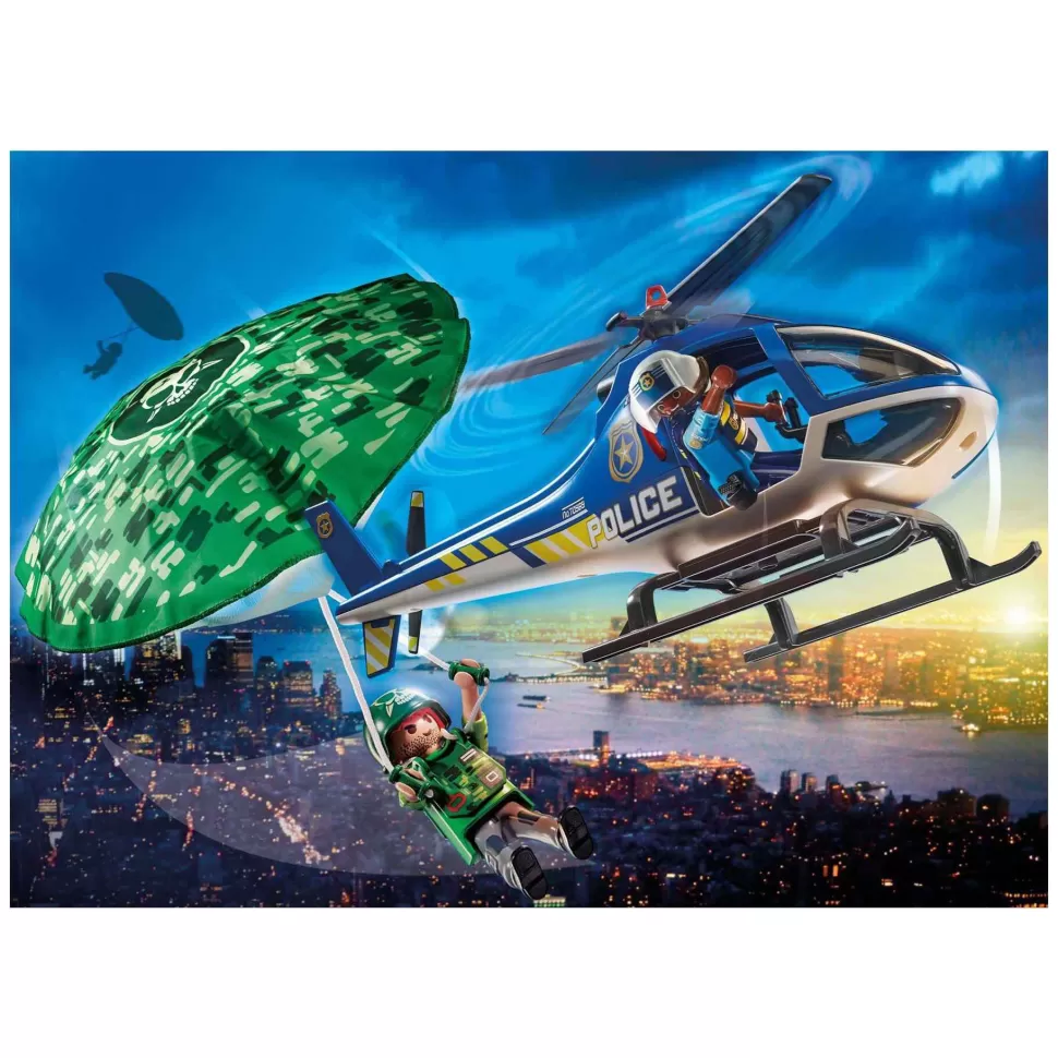Playmobil Juegos De Construcción^ City Action Helicoptero De Policia: Persecucion En P 70569