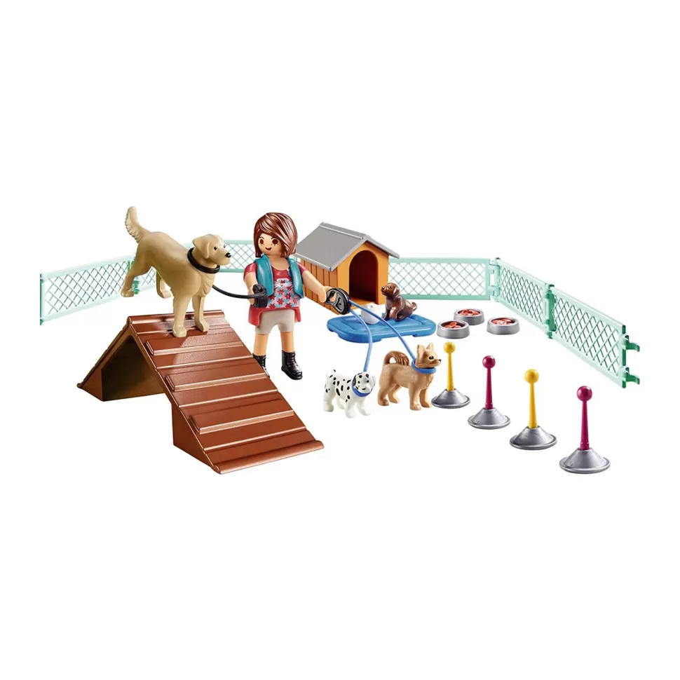 Playmobil City Life Set De Regalo Entrenadora De Perros 70676* Juegos De Construcción