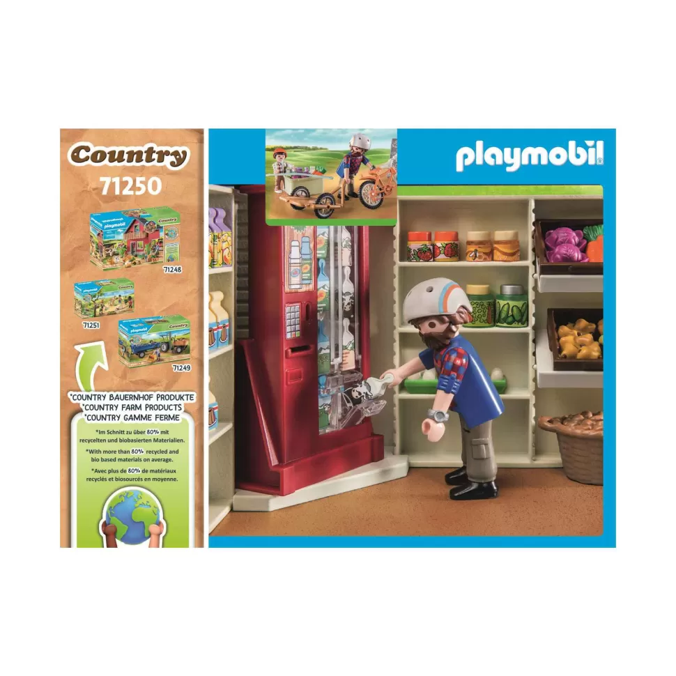 Playmobil Country Tienda De Granja 24 Horas 71250* Juegos De Construcción