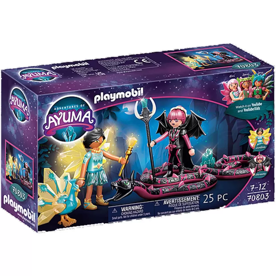 Playmobil Juegos De Construcción^ Crystal Fairy Y Bat Fairy Con Animales Del Alma