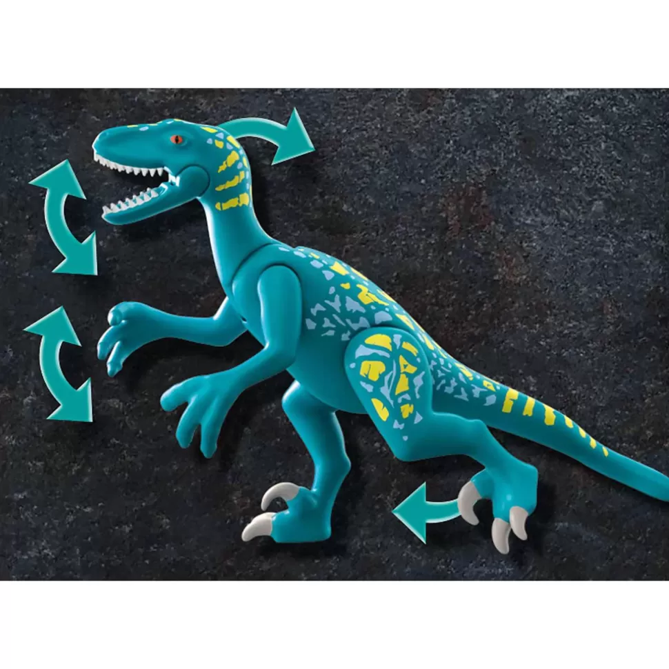 Playmobil Dino Rise Tio Rob Armamento Para La Batalla 70629* Juegos De Construcción
