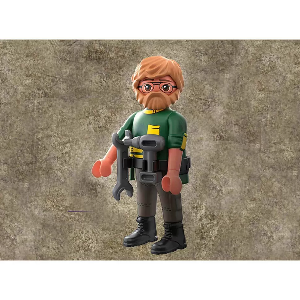 Playmobil Dino Rise Tio Rob Armamento Para La Batalla 70629* Juegos De Construcción