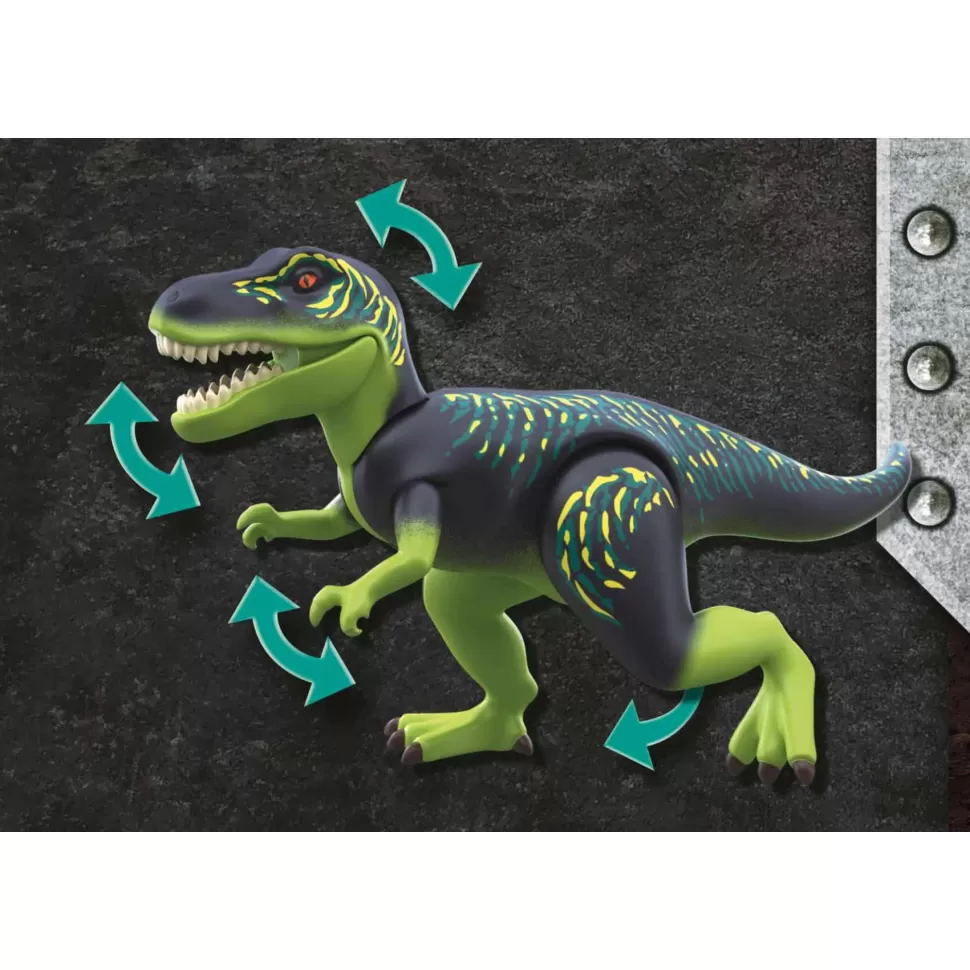 Playmobil Juegos De Construcción^ Dino Rise T-Rex Batalla De Los Gigantes 70624