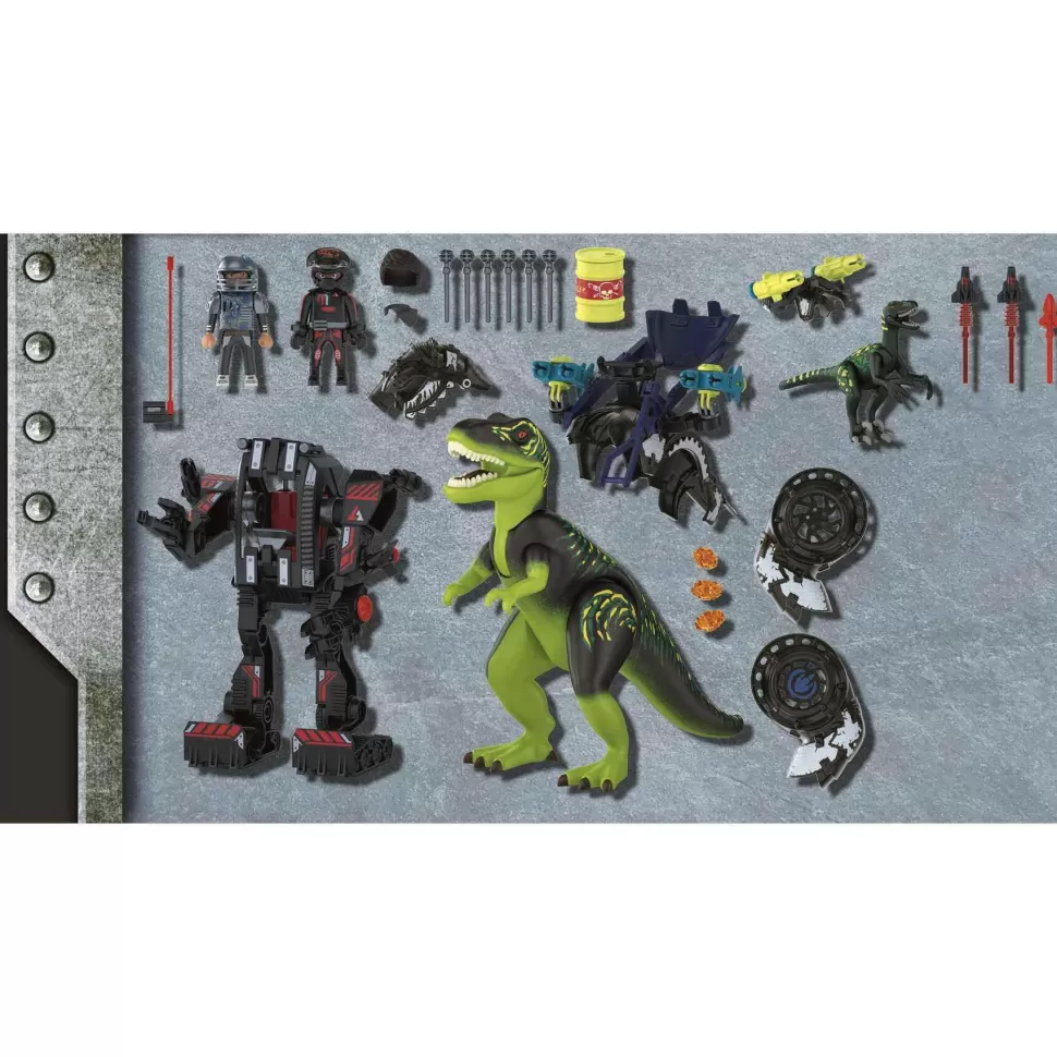 Playmobil Juegos De Construcción^ Dino Rise T-Rex Batalla De Los Gigantes 70624