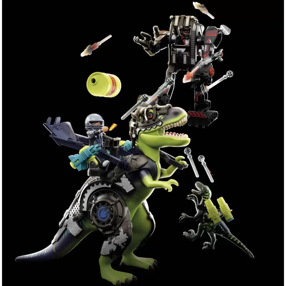 Playmobil Juegos De Construcción^ Dino Rise T-Rex Batalla De Los Gigantes 70624