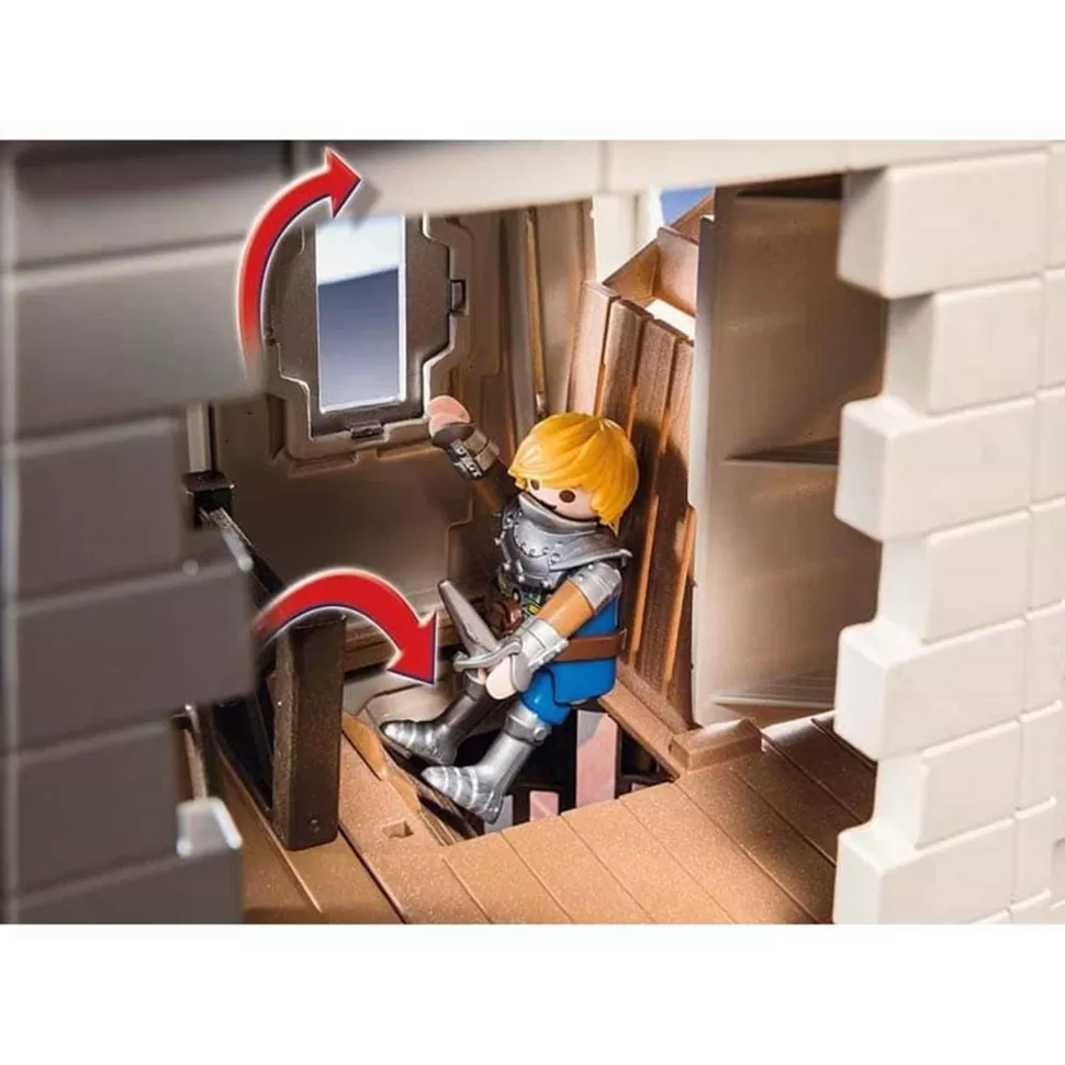 Playmobil Fortaleza Novelmore Ciudadela De Los Caballeros 70222* Juegos De Construcción