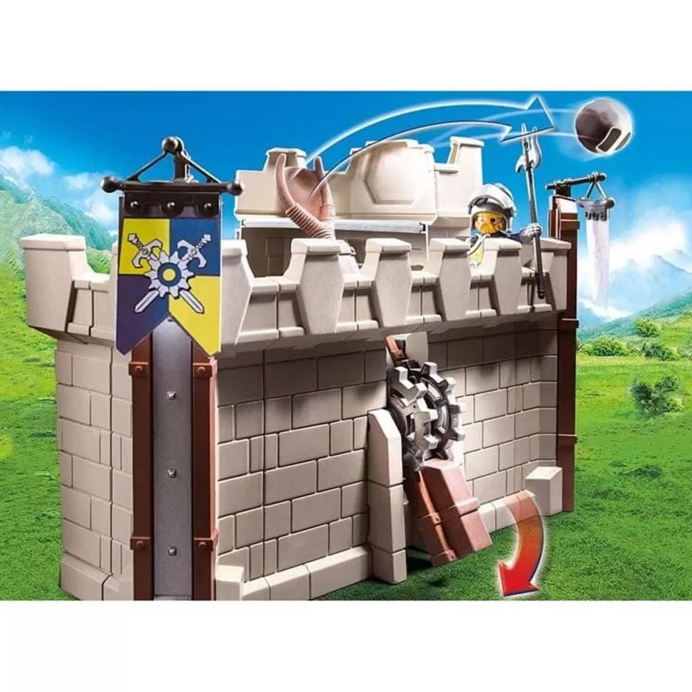 Playmobil Fortaleza Novelmore Ciudadela De Los Caballeros 70222* Juegos De Construcción