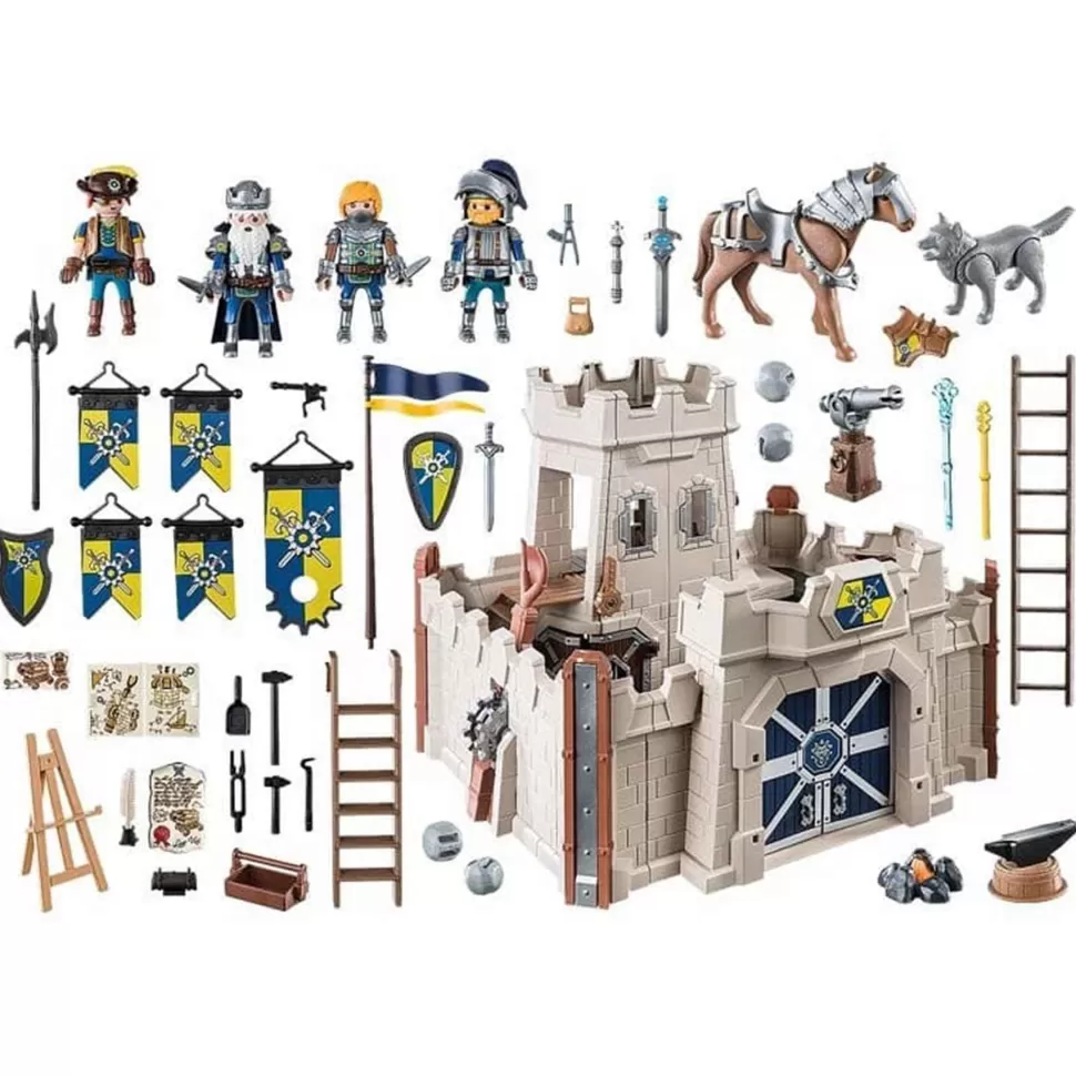 Playmobil Fortaleza Novelmore Ciudadela De Los Caballeros 70222* Juegos De Construcción
