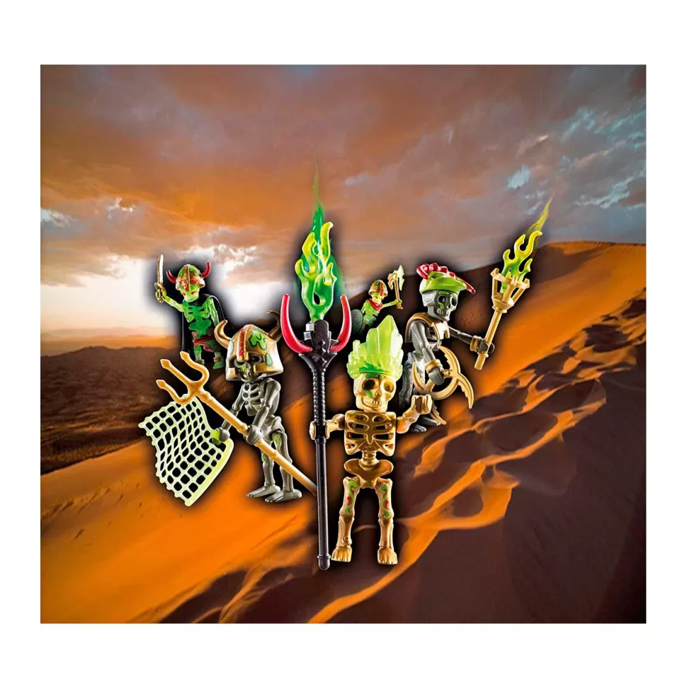 Playmobil Novelmore Skeleton Surprise Box Ejercito De Esqueletos De Sal´Ahari Serie 1 70752* Juegos De Construcción