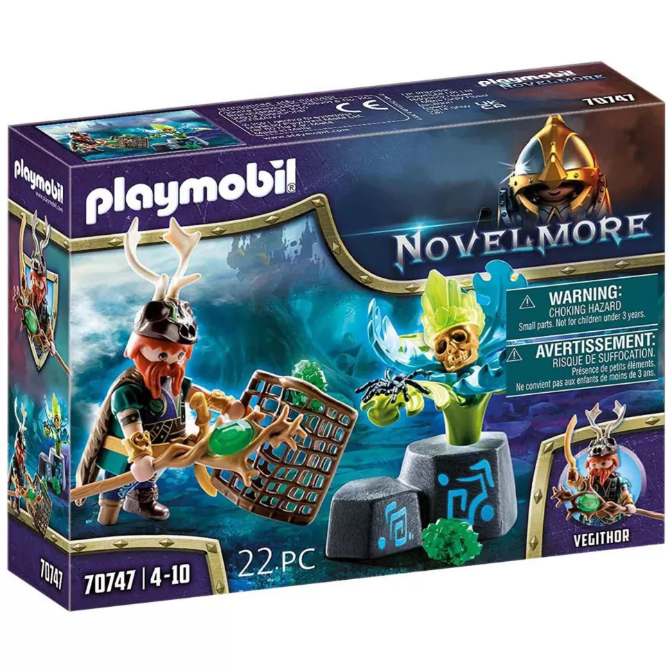 Playmobil Novelmore Violet Vale Mago De Las Plantas 70747* Juegos De Construcción