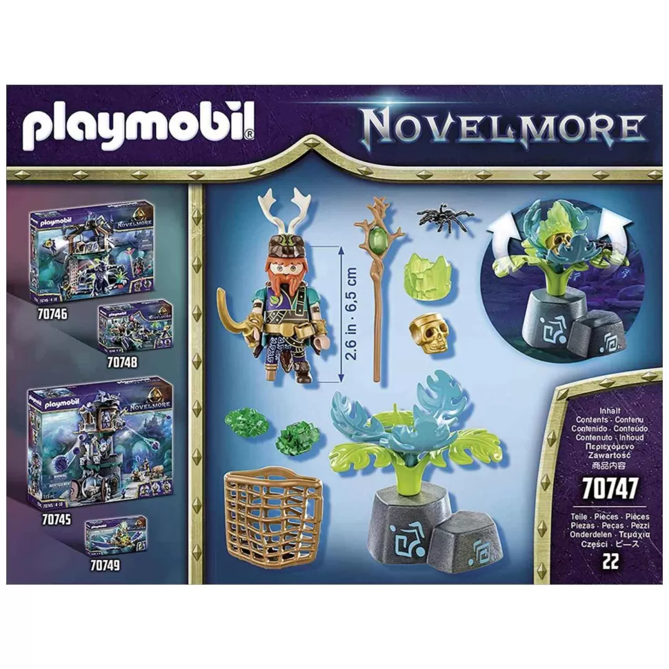 Playmobil Novelmore Violet Vale Mago De Las Plantas 70747* Juegos De Construcción