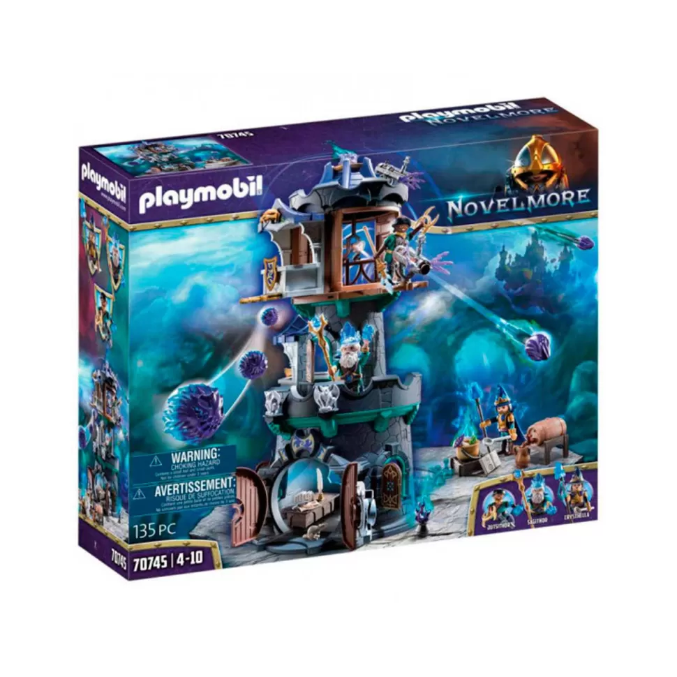 Playmobil Juegos De Construcción^ Novelmore Violet Vale Torre Del Mago 70745