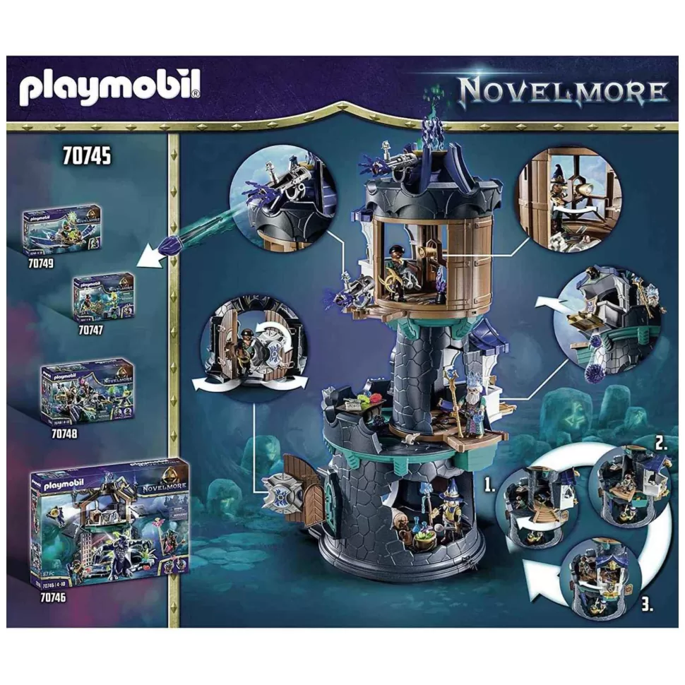 Playmobil Juegos De Construcción^ Novelmore Violet Vale Torre Del Mago 70745