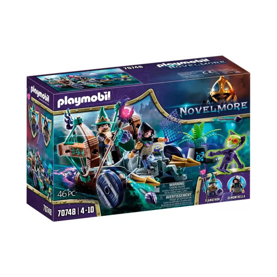 Playmobil Novelmore Violet Vale Vehiculo De Captura De Demonios 70748* Juegos De Construcción