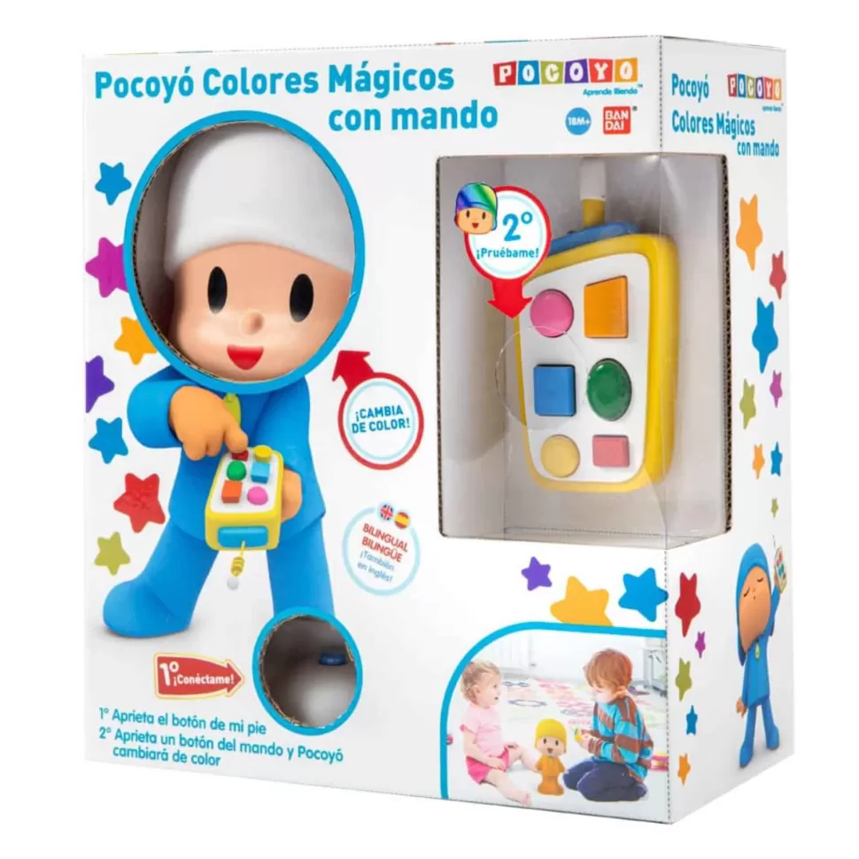 Pocoyo Primera Infancia^ Colores Magicos Con Mando Y Bilingue