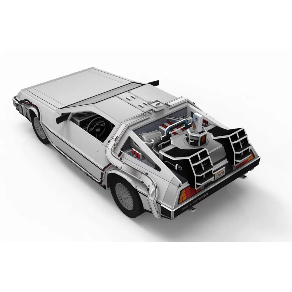 Películas y Series Juegos De Construcción^Puzzle 3D Delorean Back To The Future 157 Piezas