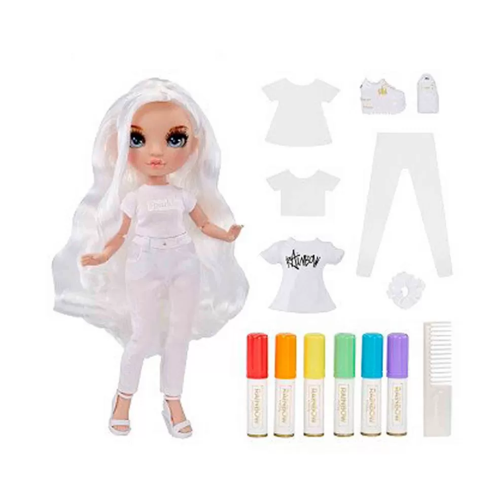 Rainbow High Figuras Y Minimundos^ Color Y Create Blue Eyes
