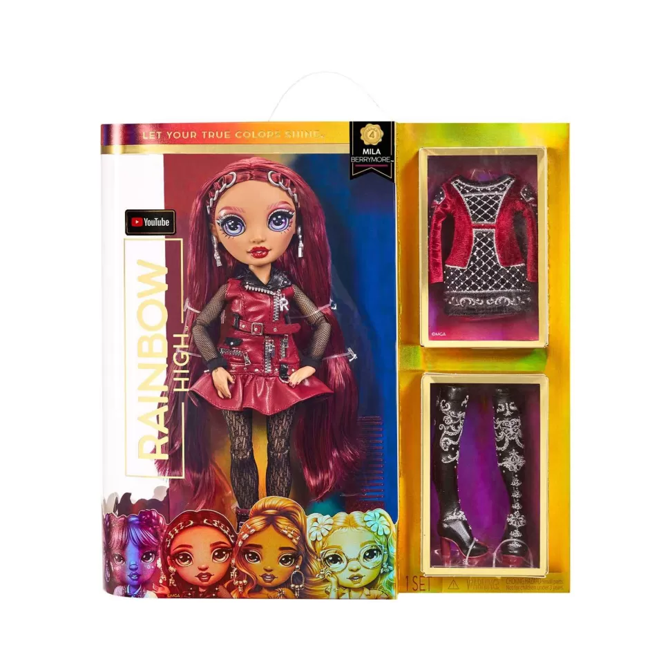 Rainbow High Core Muneca Mila Berrymore Color Rojo Burdeos* Muñecas