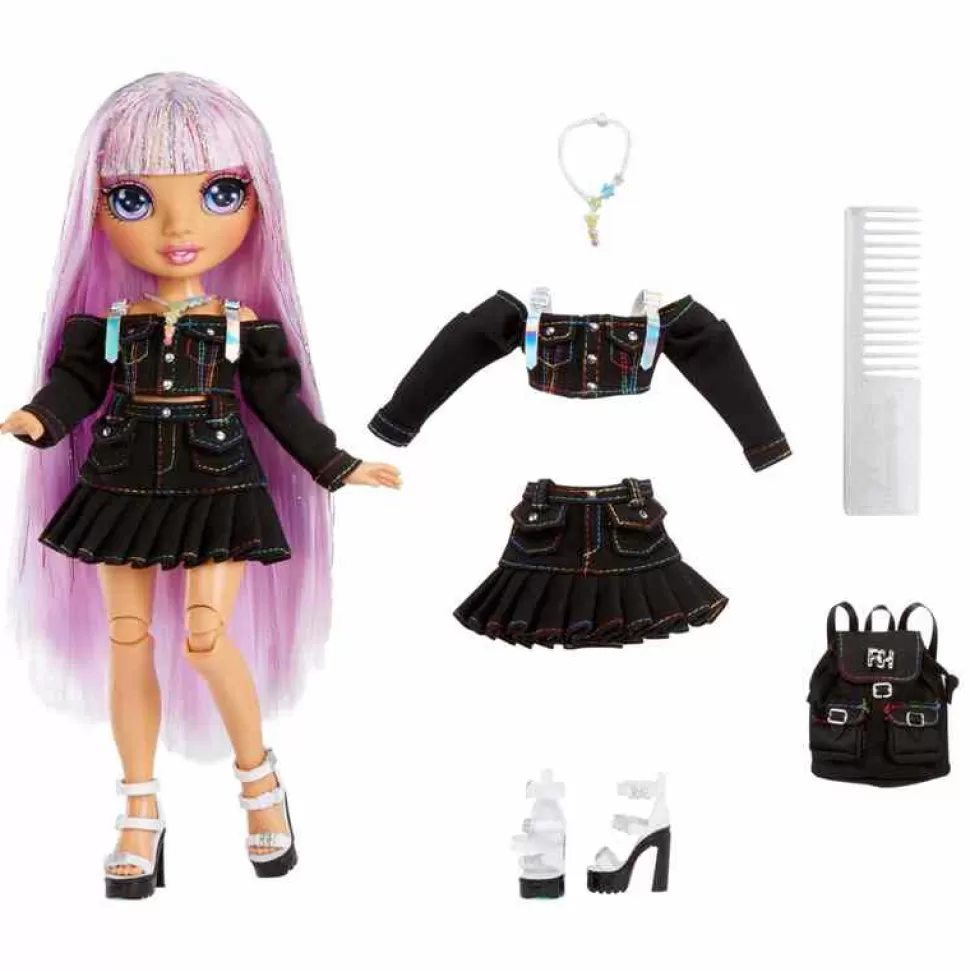 Rainbow High Junior High Edicion Especial Muneca De Moda - Avery Styles (Arcoiris)* Muñecas
