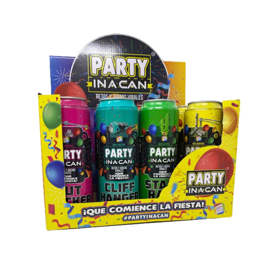 Peppa Pig Retos Y Juegos Virales Party In A Can Diferentes Modelos* Juegos De Mesa