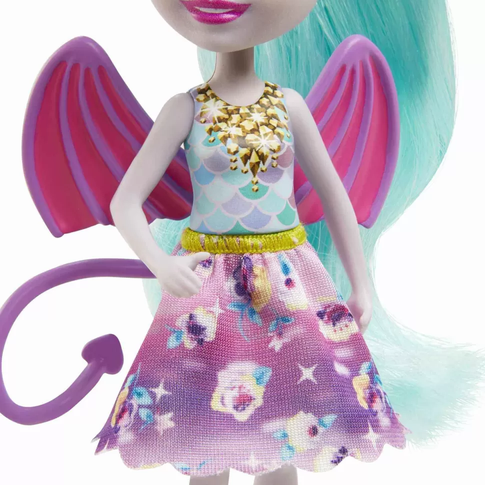 Enchantimals Royal Muneca Invitada Con Regalos Con Familia De Dragones Mattel Gyj09* Muñecas