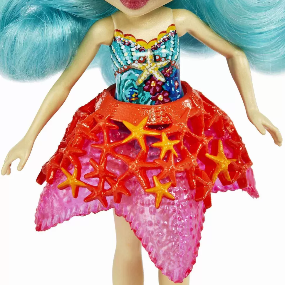 Enchantimals Muñecas^Royal Ocean Kingdom Muneca Starla Starfish Con Mascota 4 Anos