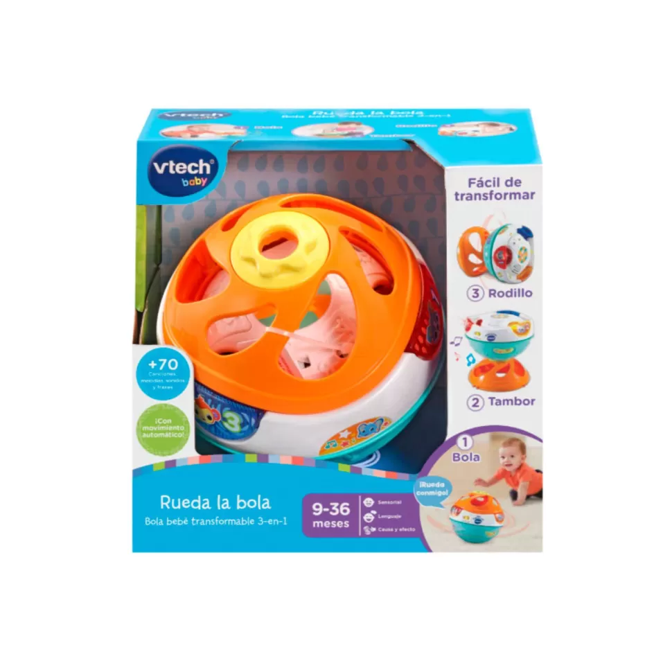 VTech Rueda La Bola Bebe Transformable 3 En 1 * Primera Infancia